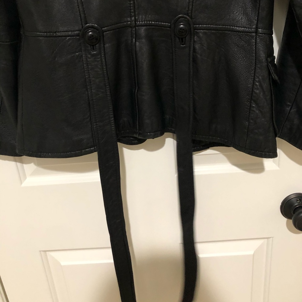 Express Leather Shell Jacket - image 3